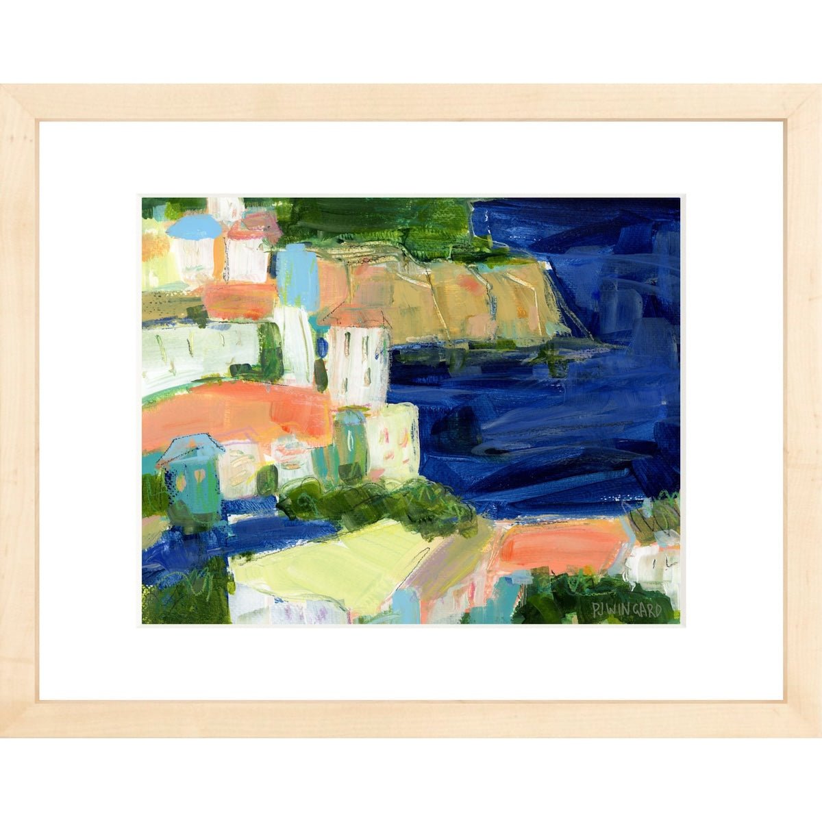 Abstract fine art giclée print by Pamela Wingard.