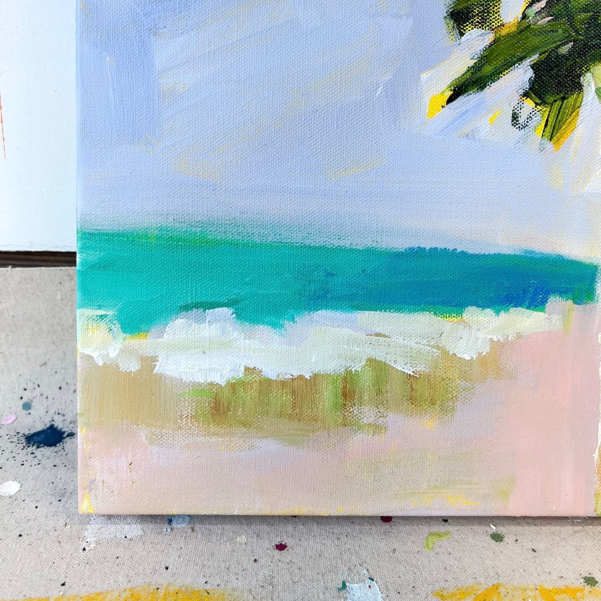 All I Wanna Do | Abstract Coastal Painting