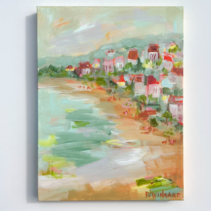 Aperol Spritz | Abstract Coastal Painting