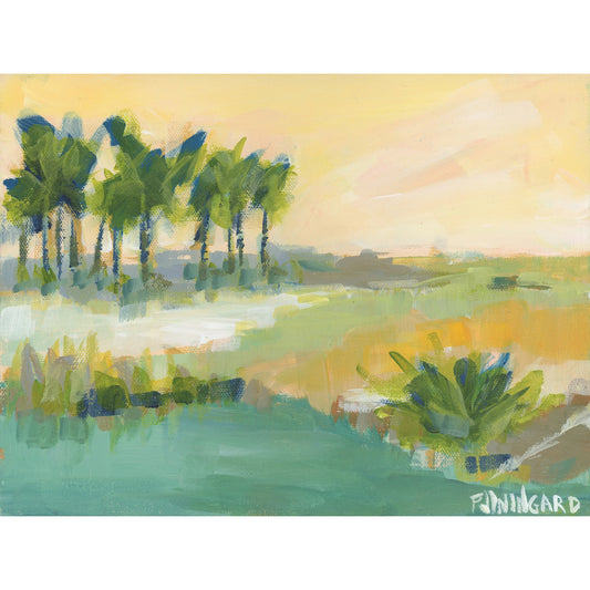 Are We There Yet? | Abstract Coastal Painting