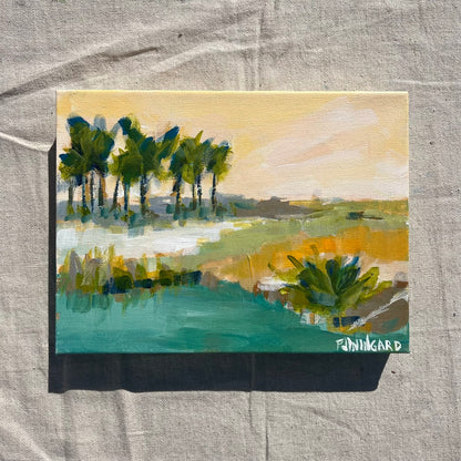 Are We There Yet? | Abstract Coastal Painting