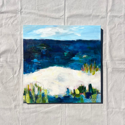 Carefree | Abstract Coastal Painting