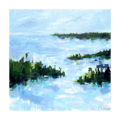 Cloud Nine | Abstract Coastal Painting