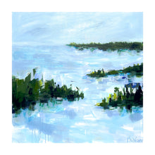 Load image into Gallery viewer, Cloud Nine Abstract Coastal Painting