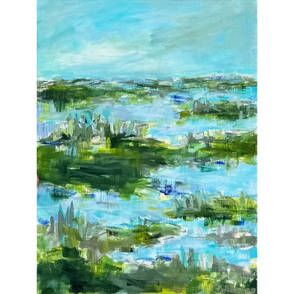 Coastal Abstract Fine Art by Pamela Wingard Fine Art