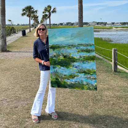 Coastal Abstract Fine Art by Pamela Wingard Fine Art