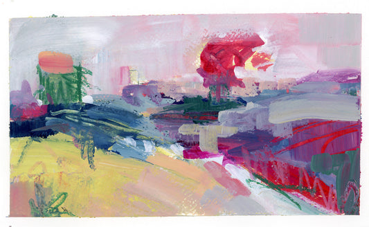 Farm Country | Abstract Work on Paper