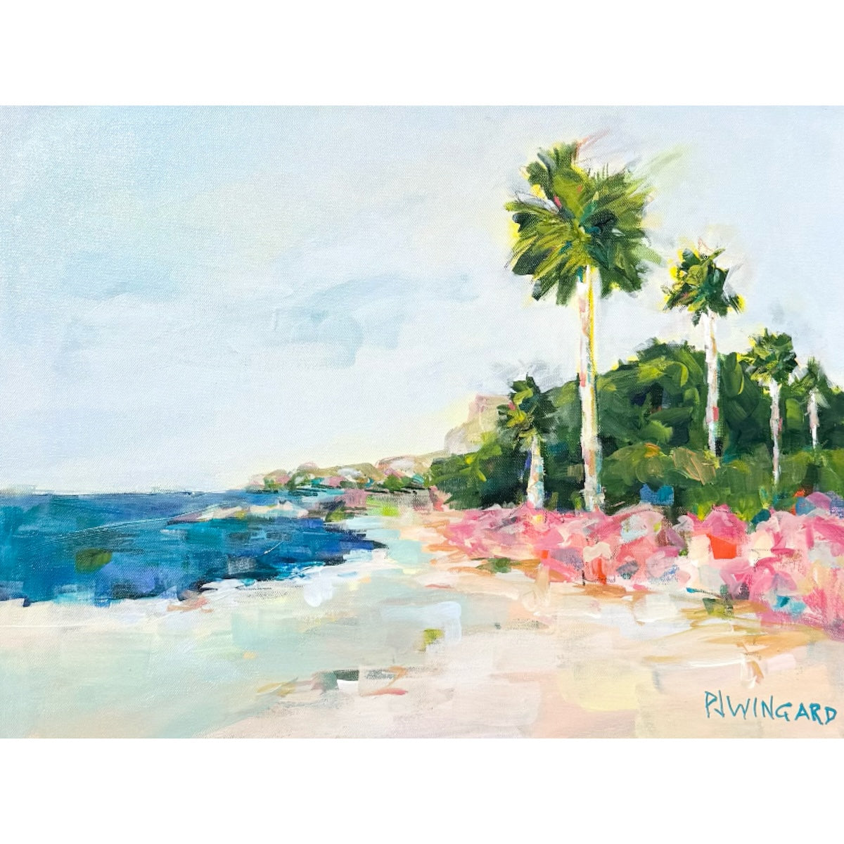 Breezy Coastal Abstract Fine Art Collection by Pamela Wingard Fine Art