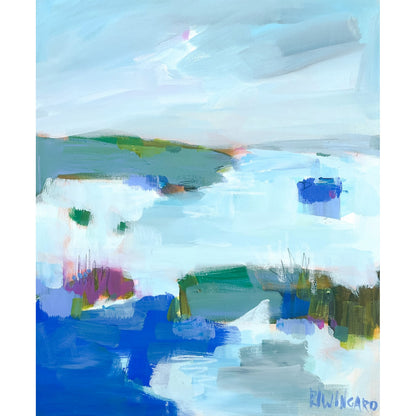From Me to You | Abstract Coastal Painting