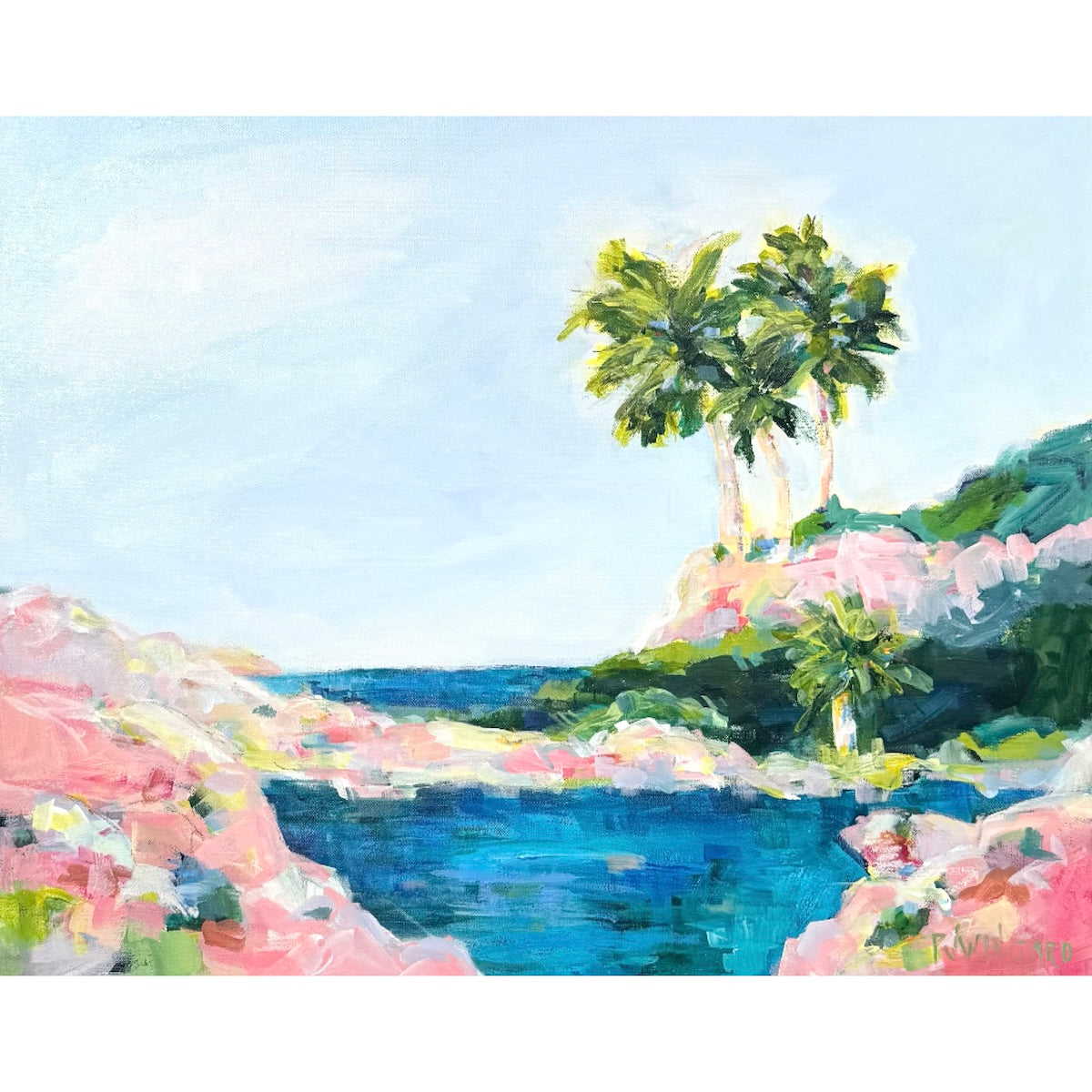 Breezy Coastal Abstract Fine Art Collection by Pamela Wingard Fine Art