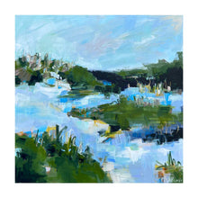 Load image into Gallery viewer, Green Onions Abstract Painting