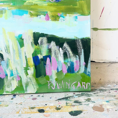 Healing Waters | Abstract Coastal Painting