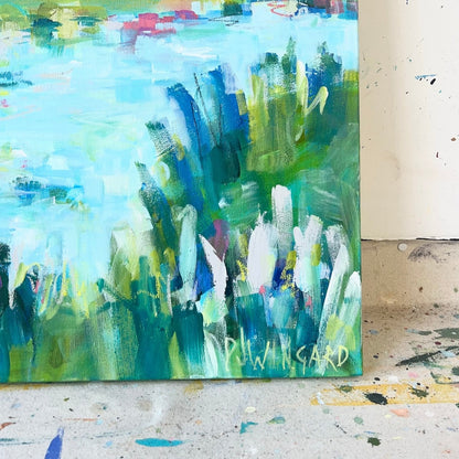 Hope for the Future | Abstract Coastal Painting
