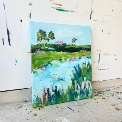 Hope for the Future | Abstract Coastal Painting