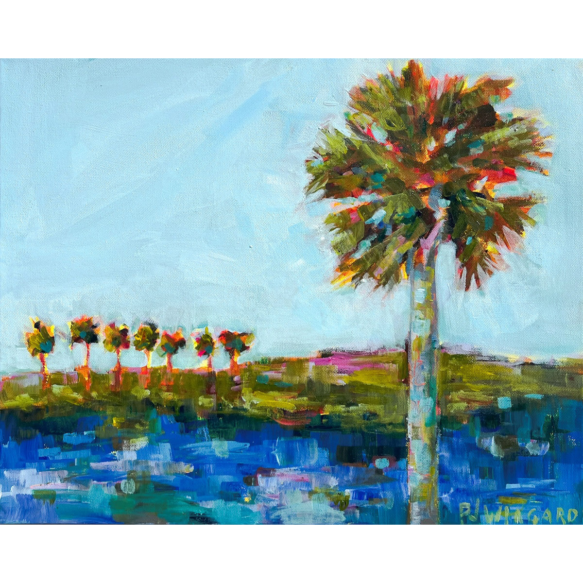 Islander | Abstract Coastal Painting