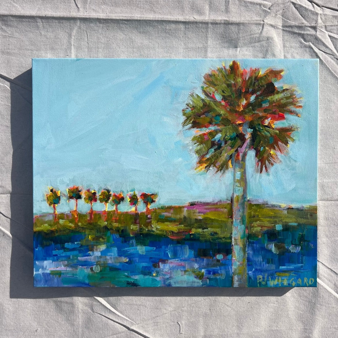 Islander | Abstract Coastal Painting