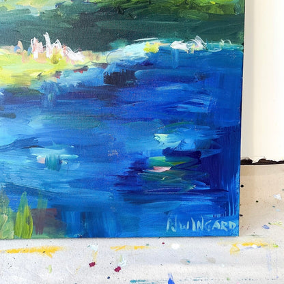 It's Not Unusual | Abstract Coastal Painting