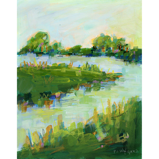 If I Can Dream Coastal Abstract Fine Art Collection by Pamela Wingard Fine Art