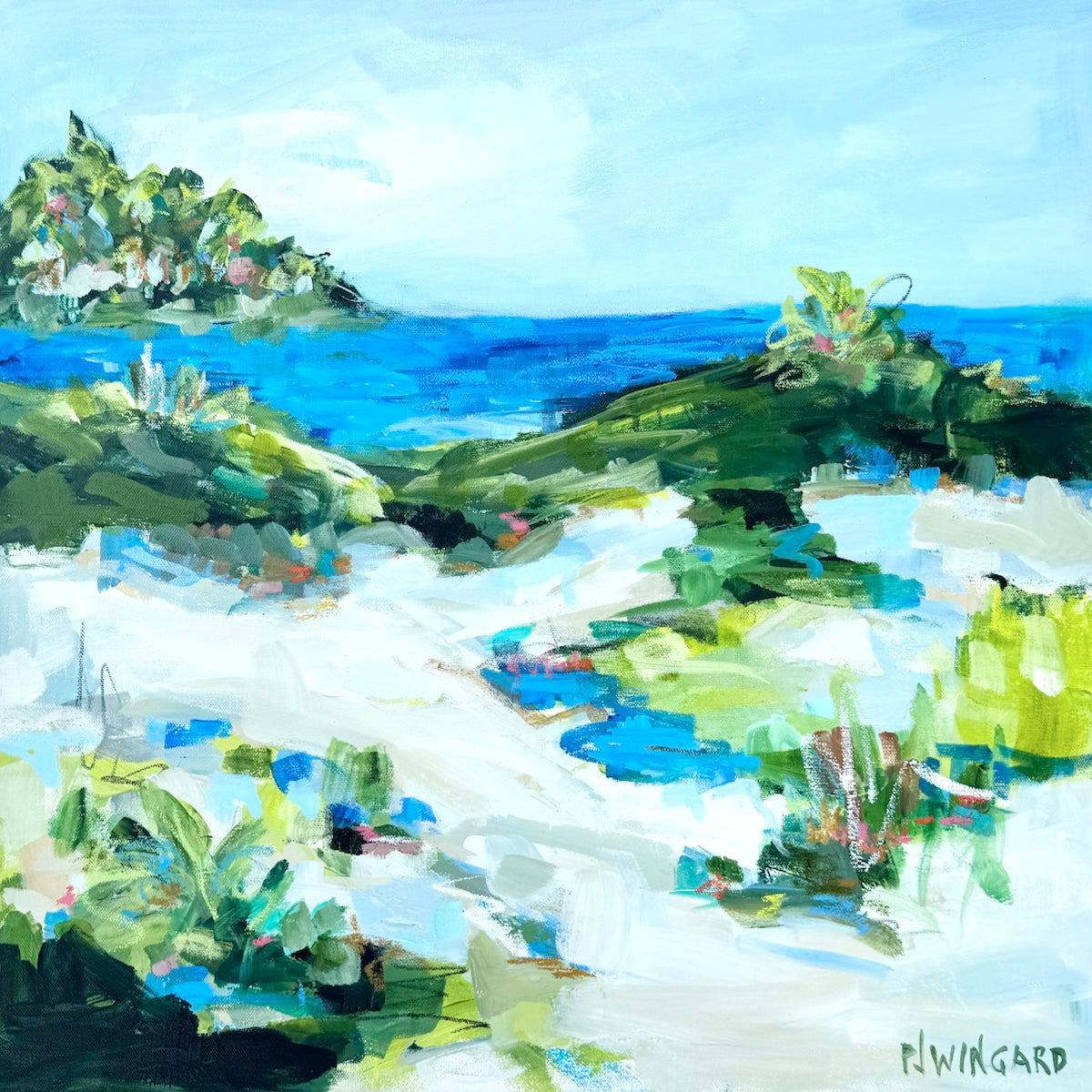 Island Life Coastal Abstract Fine Art Collection by Pamela Wingard Fine Art