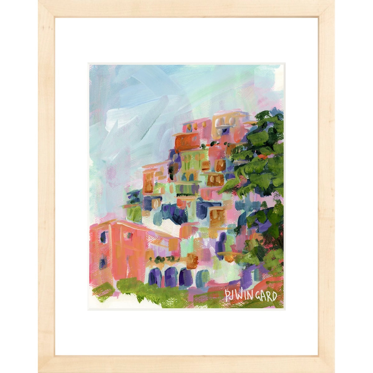 Abstract fine art giclée print by Pamela Wingard.