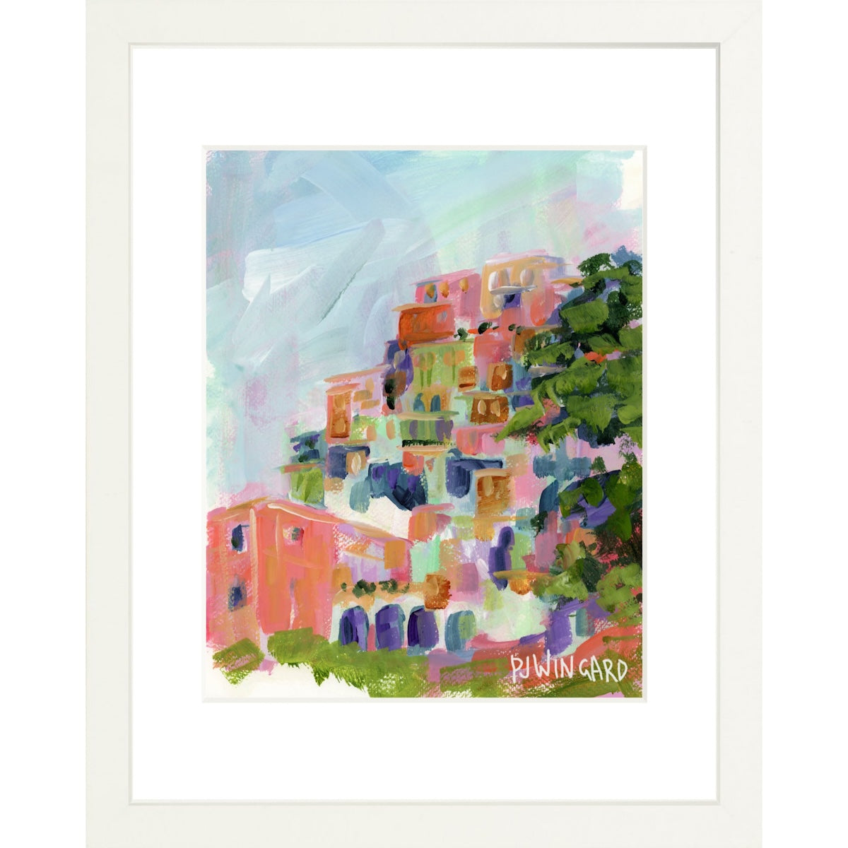 Abstract fine art giclée print by Pamela Wingard.