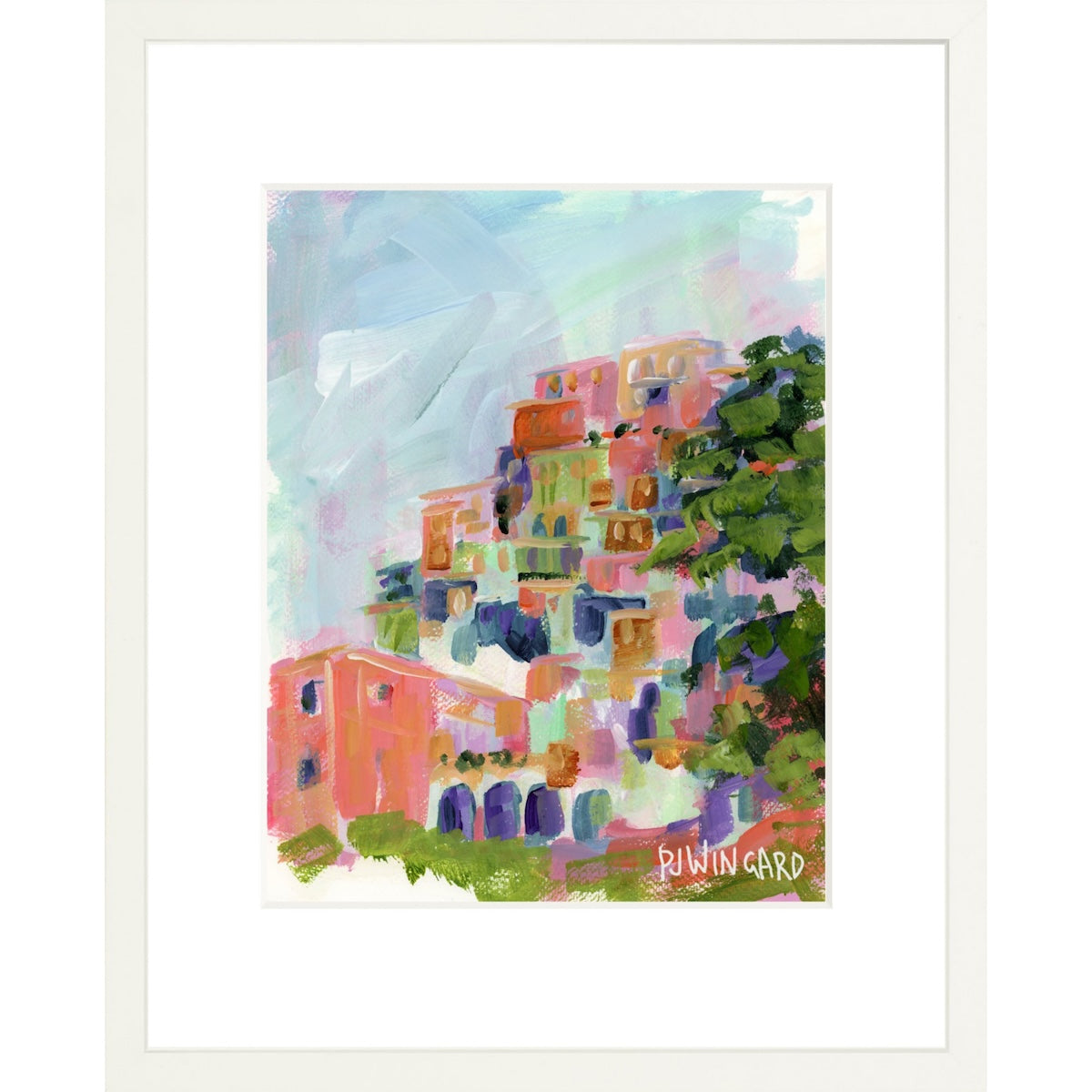 Abstract fine art giclée print by Pamela Wingard.