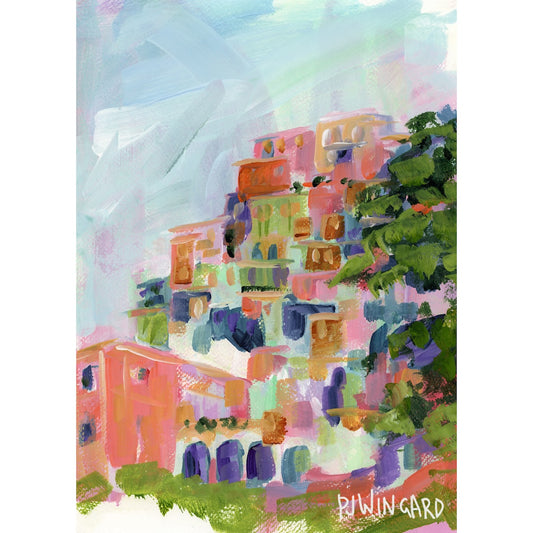 Abstract fine art giclée print by Pamela Wingard.