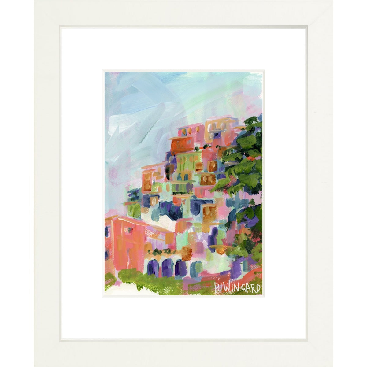 Abstract fine art giclée print by Pamela Wingard.