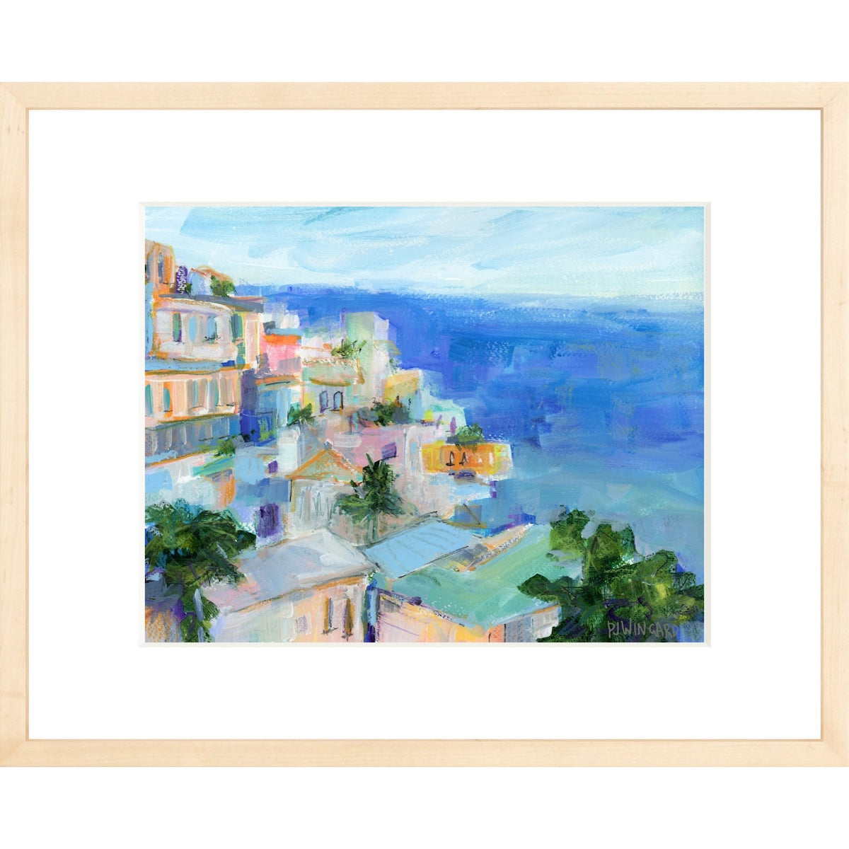 Abstract fine art giclée print by Pamela Wingard.