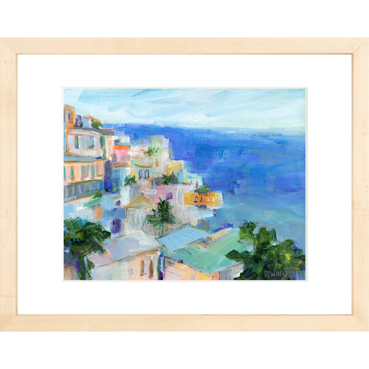 Abstract fine art giclée print by Pamela Wingard.