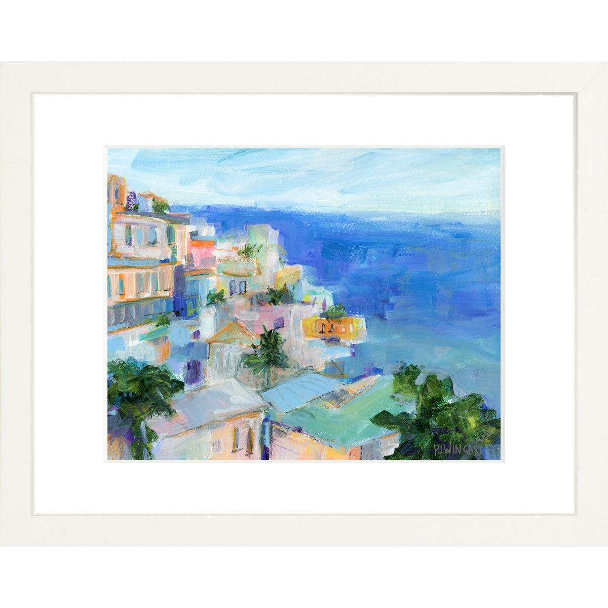 Abstract fine art giclée print by Pamela Wingard.