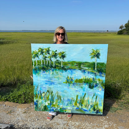 Coastal Abstract Fine Art by Pamela Wingard Fine Art