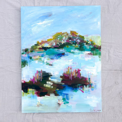 Little Darlin' | Abstract Coastal Painting