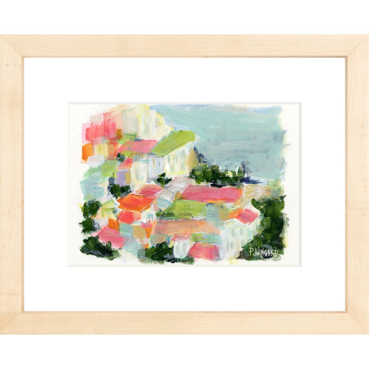 Abstract fine art giclée print by Pamela Wingard.