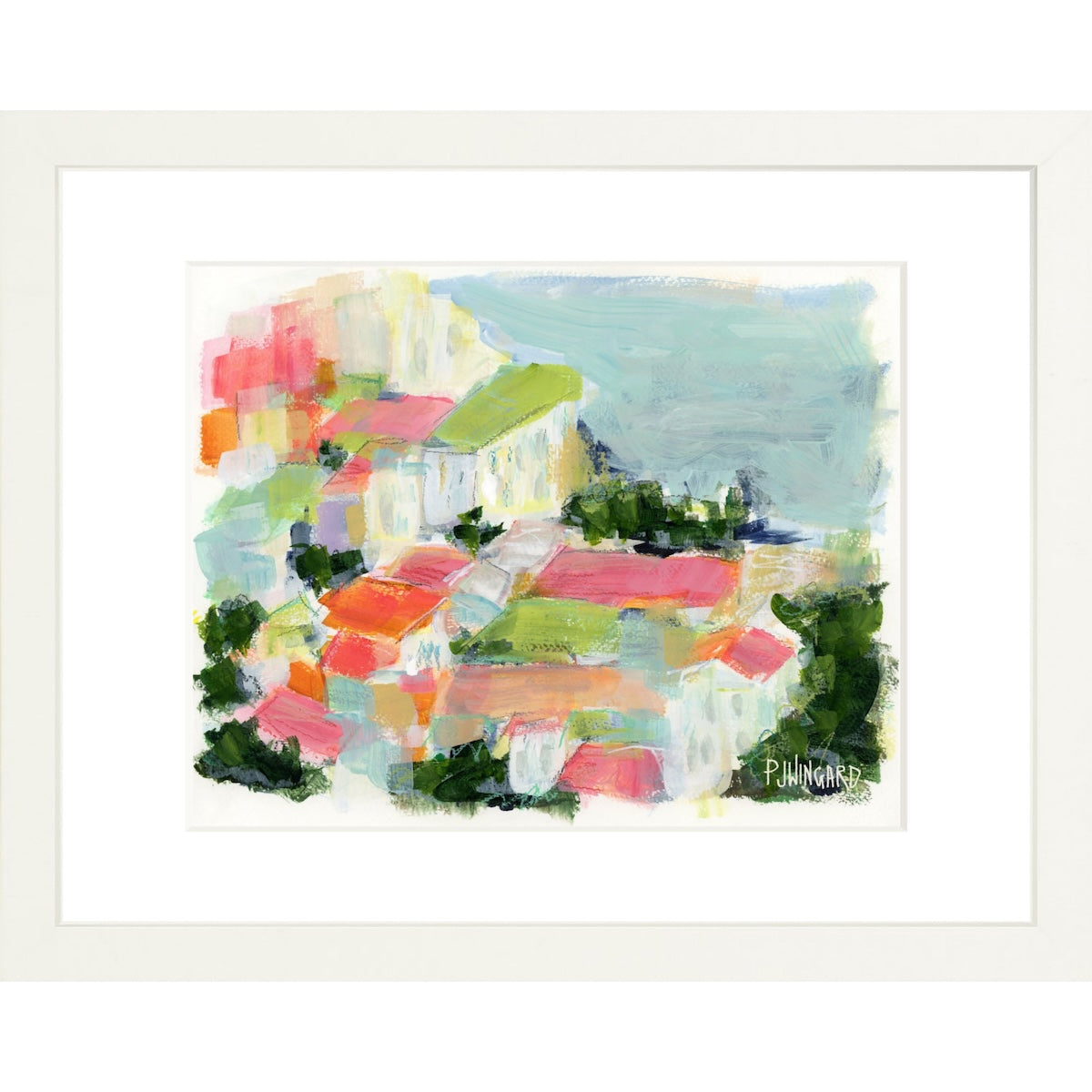 Abstract fine art giclée print by Pamela Wingard.