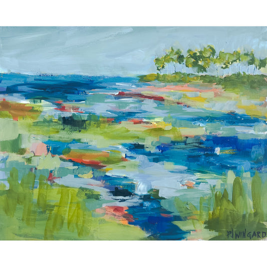 Loving and Kind | Abstract Coastal Painting