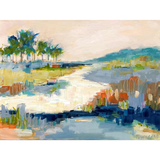 Lowcountry Morning | Abstract Coastal Painting