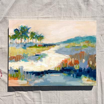 Lowcountry Morning | Abstract Coastal Painting