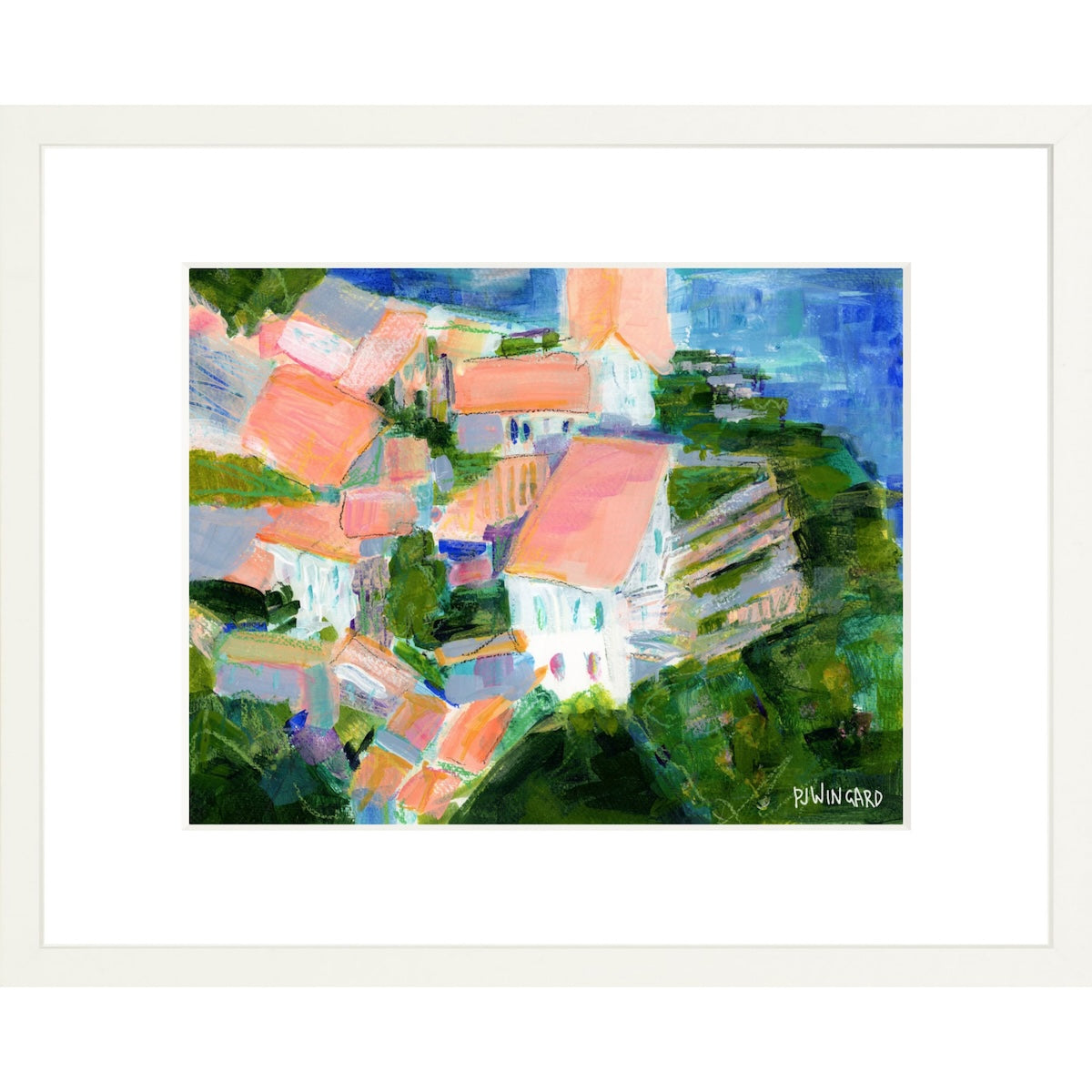 Abstract fine art giclée print by Pamela Wingard.