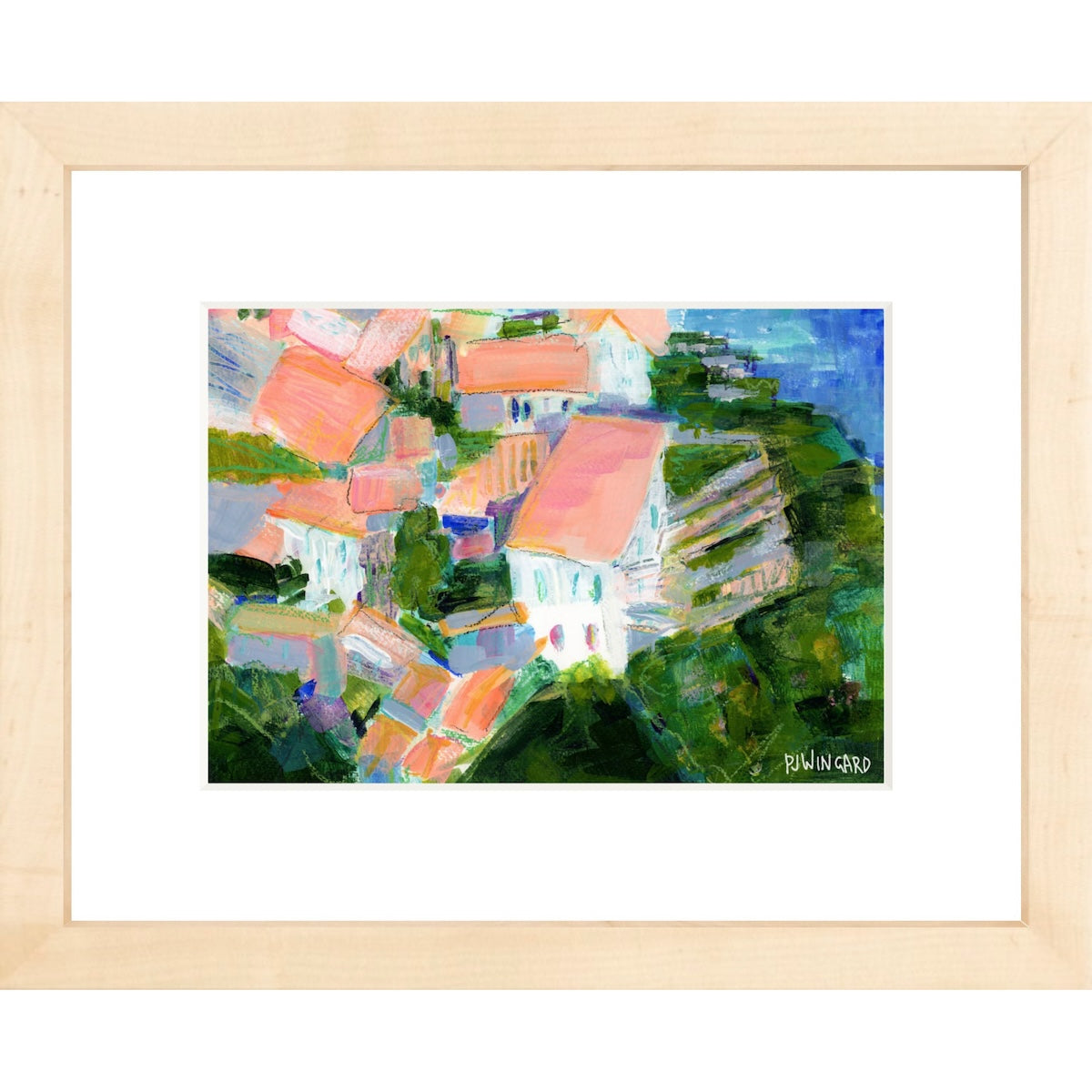 Abstract fine art giclée print by Pamela Wingard.