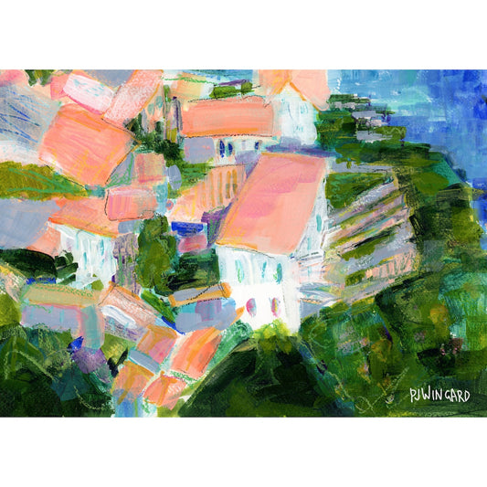 Abstract fine art giclée print by Pamela Wingard.