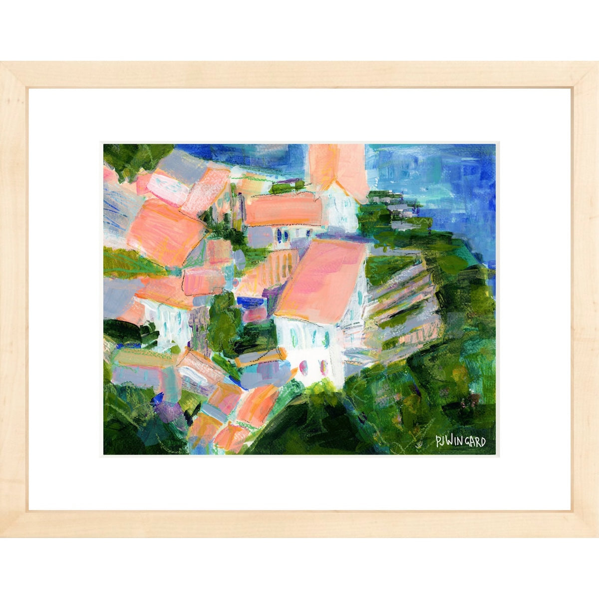 Abstract fine art giclée print by Pamela Wingard.