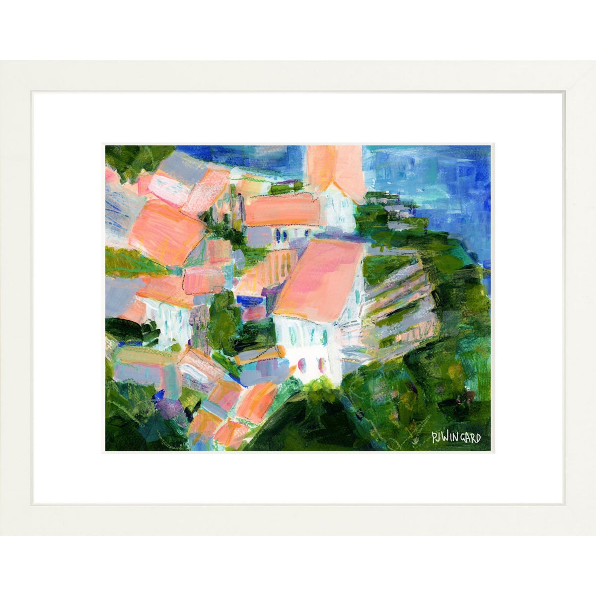 Abstract fine art giclée print by Pamela Wingard.