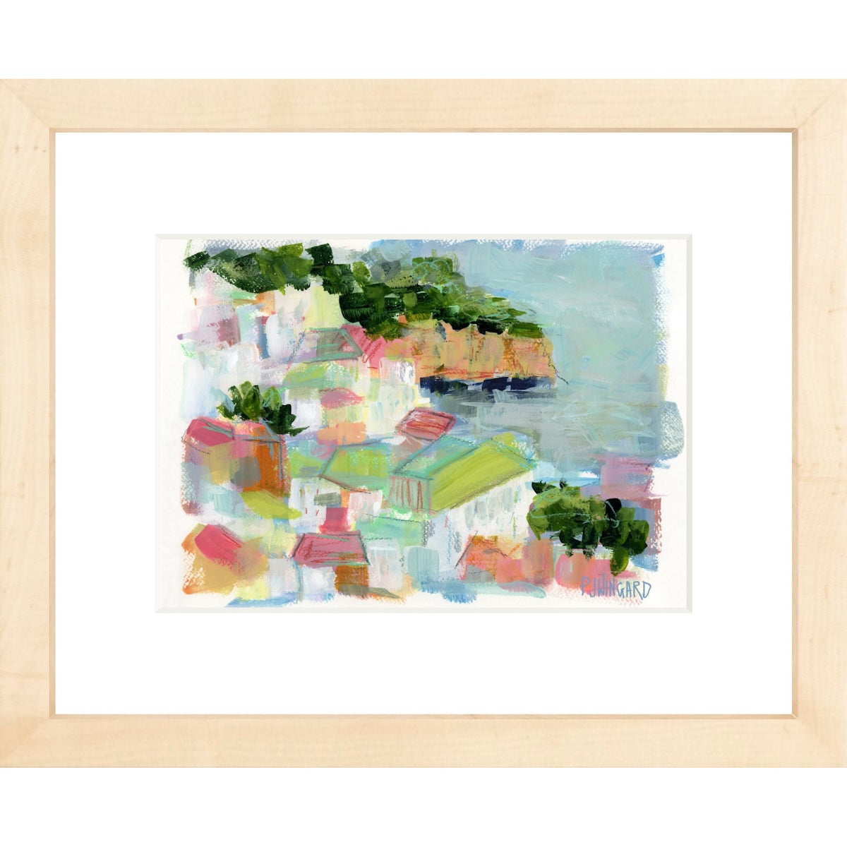 Abstract fine art giclée print by Pamela Wingard.