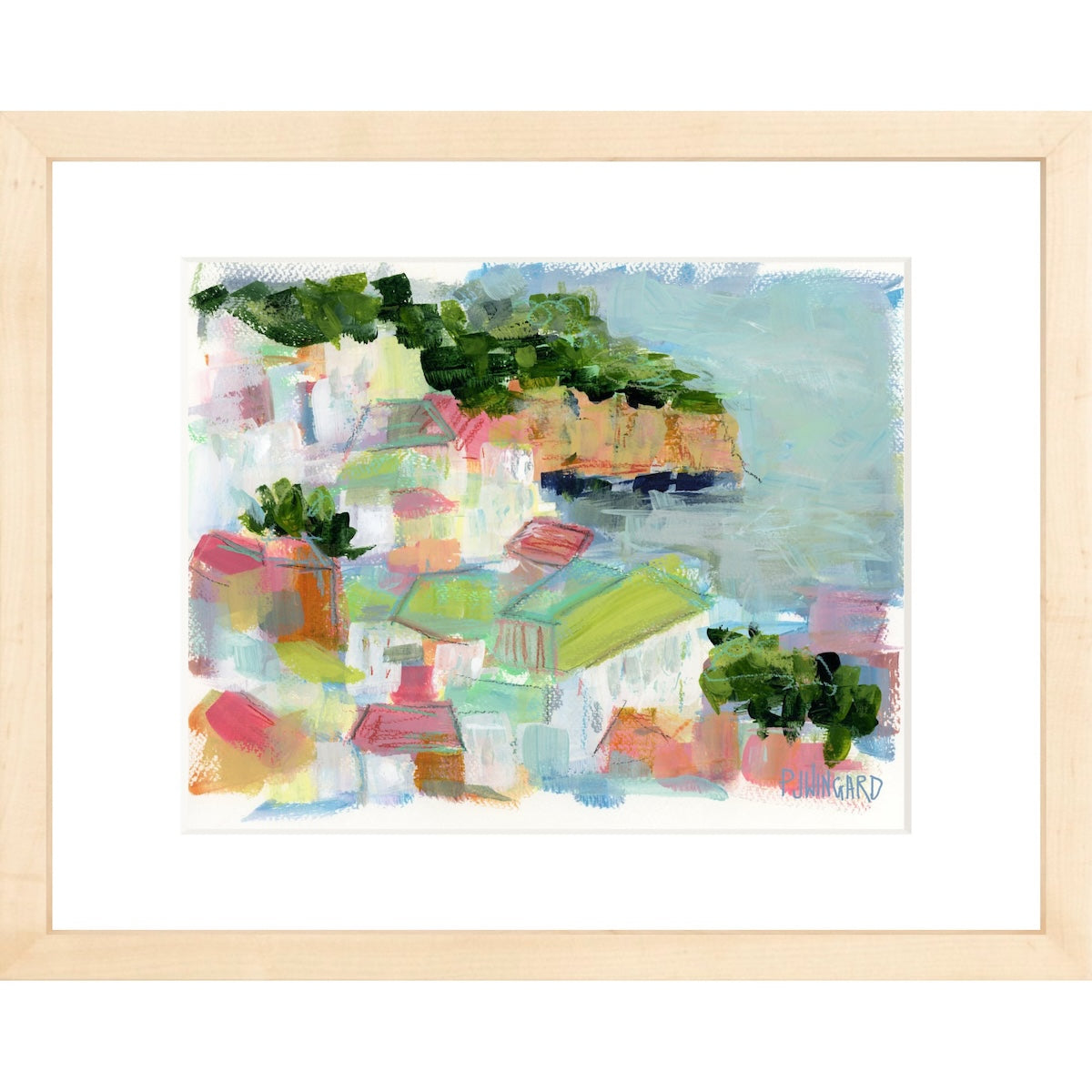Abstract fine art giclée print by Pamela Wingard.