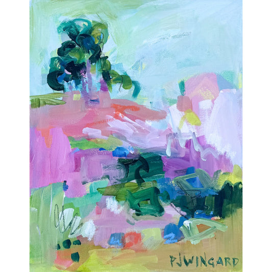 Coastal abstract art by Pamela Wingard