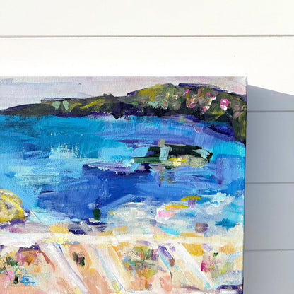 Nice View | Abstract Coastal Painting