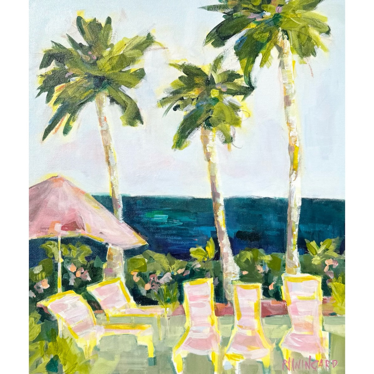 Breezy Coastal Abstract Fine Art Collection by Pamela Wingard Fine Art