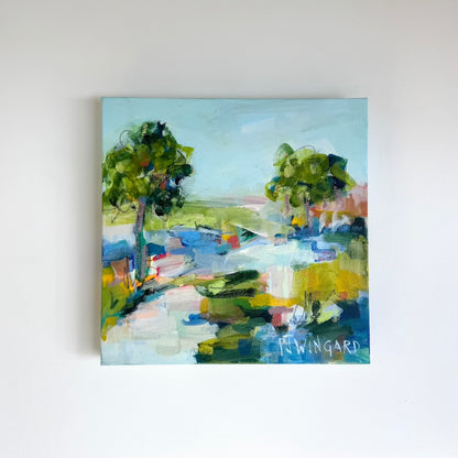 Vacation Groove Coastal Abstract Fine Art Collection by Pamela Wingard Fine Art
