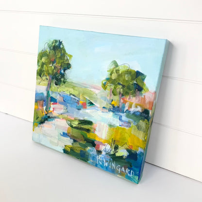 Vacation Groove Coastal Abstract Fine Art Collection by Pamela Wingard Fine Art